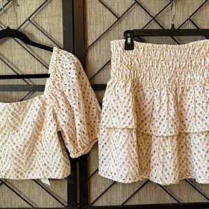 🛍️🛍️BRAND NEW!! LILLY PULITZER YARA EYELET SET 🛍️🛍️